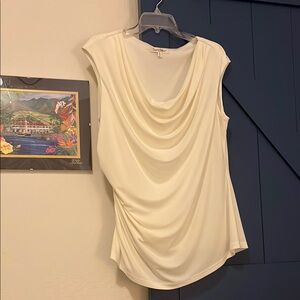 TravelSmith Cowl Neck Top XL NWOT